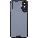 Tapa trasera azul brillante con lente de cámara para Samsung Galaxy A17 5G, repuesto para reparación.
