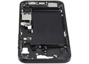 Chasis medio con puerto de carga flex y pequenas piezas iPhone 15 Plus (US Version) (Negro)