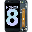 Pantalla LCD original Honor 8 (2016) negra con marco, ideal para reparación de display FRD-L09.
