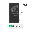 Venta de batería SIN MENSAJE V3 para iPhone 13 en Guatemala, ideal para obtener una conexión y reconocimiento automático como genuina.