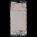 Pantalla incell de repuesto para Samsung Galaxy A15 4G/5G con marco, lista para instalación.
