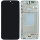 Pantalla OLED blanca con marco para Samsung Galaxy A26 5G (SM-A266) 2025, repuesto de display.