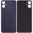 Tapa trasera negra para Samsung Galaxy A06 4G (A065) con lente de cámara, repuesto Aftermarket Plus.