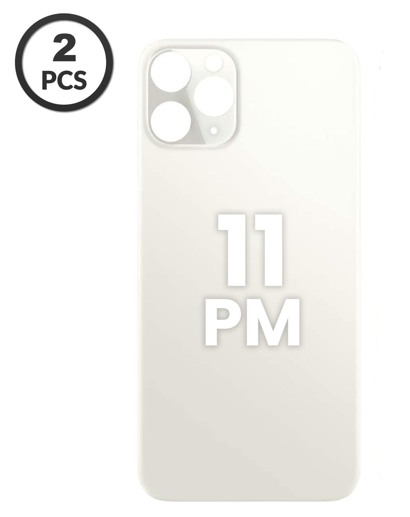 Encuentra la tapa trasera plateada para iPhone 11 Pro Max con servicio de reparación en Guatemala.