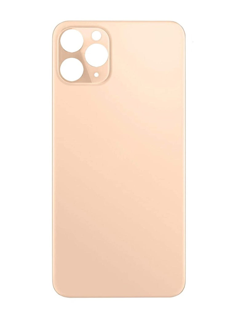 Tapa trasera con orificio de cámara más grande para iPhone 11 Pro Max en Guatemala, disponibilidad en talleres de reparación de iPhones y mayoristas.