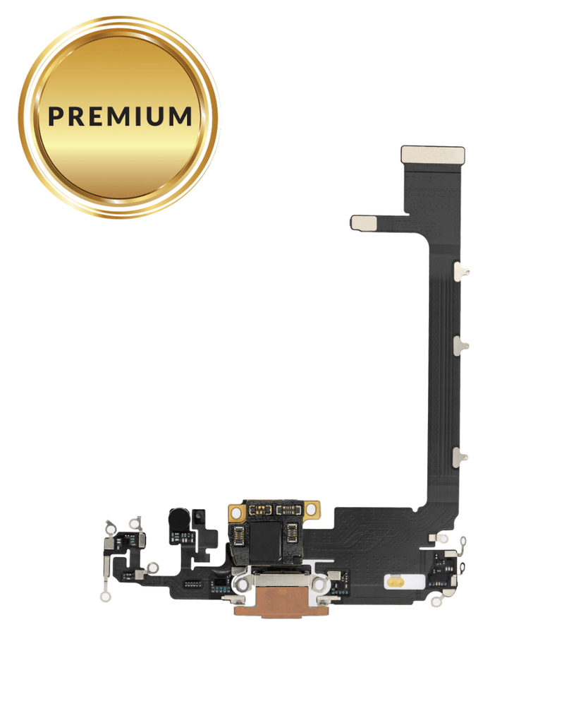 Encuentra el cable flex para puerto de carga del iPhone 11 Pro Max en Guatemala, ideal para reparaciones en talleres y mayoristas.