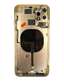 Tapa trasera con componentes preinstalados para iPhone 11 Pro Max en Guatemala, ideal para reparaciones y cambio de tapa trasera.