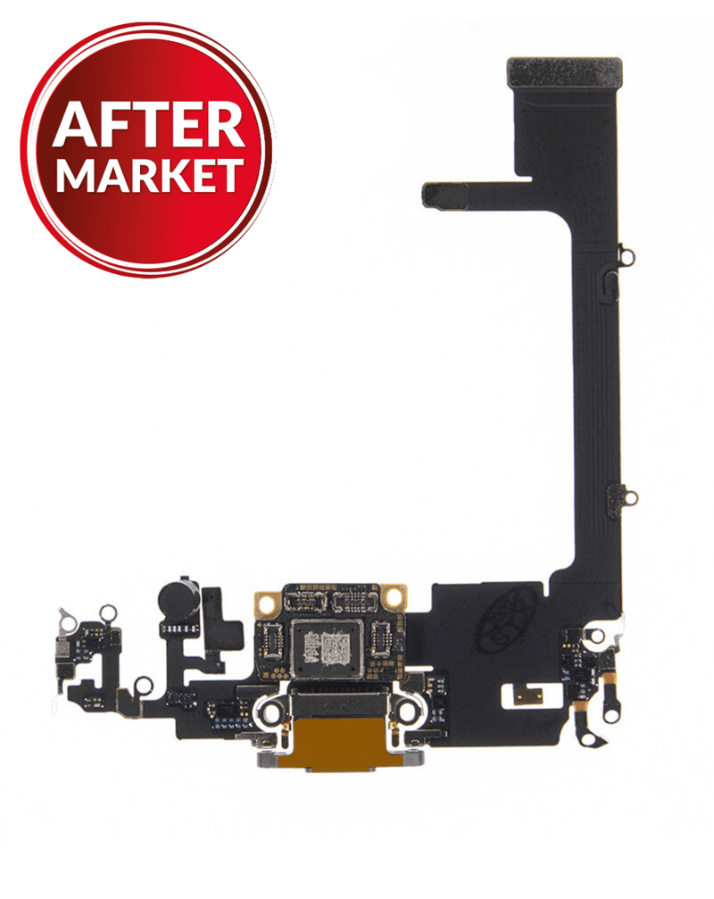 Reparación de puerto de carga con cable flex para iPhone 11 Pro en Guatemala.