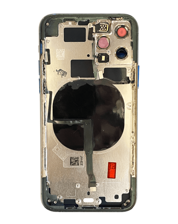 Encuentra tapas traseras con componentes preinstalados para iPhone 11 Pro en Guatemala en nuestro taller especializado en reparaciones de smartphones.