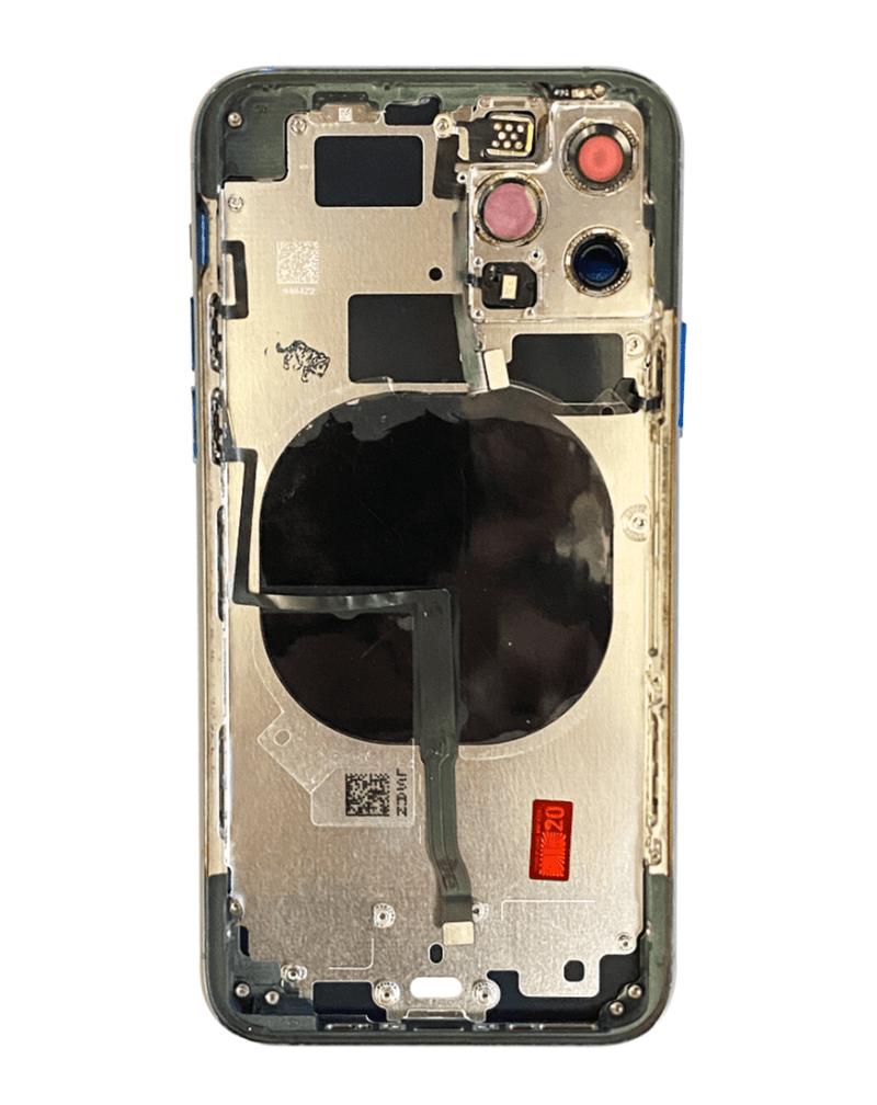 Encuentra tapas traseras con componentes preinstalados para iPhone 11 Pro en Guatemala en nuestro taller especializado en reparaciones de smartphones.