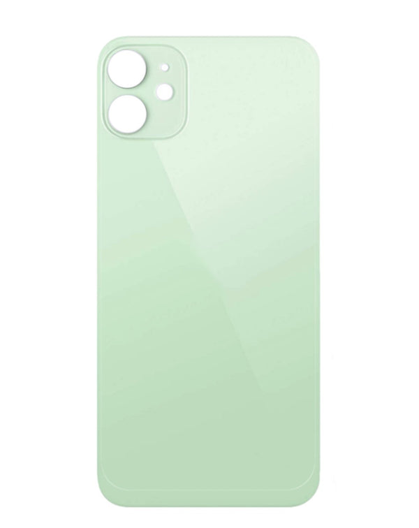 Tapa trasera con orificio de cámara más grande para iPhone 12 en Guatemala.