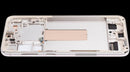 Pantalla OLED (120Hz) con marco color crema para Samsung Galaxy S23 Plus (SM-S916B) para reparación de pantalla rota.