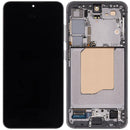 Reparación de pantalla OLED con marco service pack para Samsung Galaxy S25 5G en Guatemala.