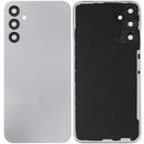 Tapa trasera azul degradado para Samsung Galaxy A24 4G (A245) con orificio de cámara, repuesto sin logo.