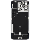Compra una tapa trasera con placa de acero y otros componentes para iPhone 16 Pro Max en Guatemala.