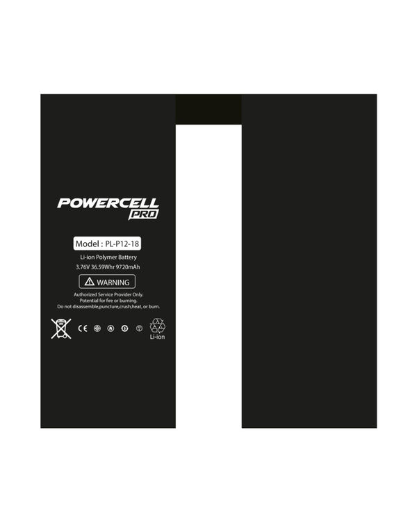 Repara la batería de tu iPad Pro 12.9 en Guatemala con la batería POWERCELL PRO de alta calidad.