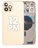 Compra la tapa trasera con componentes pequeños preinstalados para iPhone 12 Pro Max en Guatemala.