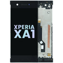 Pantalla LCD original Sony Xperia XA1 negra, repuesto para reparación de display G3112 G3121.