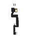 Reparación de puerto de carga i2C Face ID V8 Dot Matrix para iPhone 11 en Guatemala con servicio especializado y garantizado.