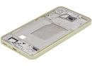 Carcasa intermedia Samsung Galaxy A35 (A356 / 2024) Lemon disponible para reparaciones en talleres de Guatemala.