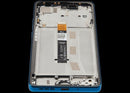 Reparación de pantalla Motorola Moto G75 5G en Guatemala, pantalla LCD en color Aqua Blue.