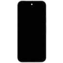 Pantalla OLED refurbished Google Pixel 9a Porcelain con marco y sensor de huella para reparación.