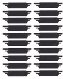 Cinta protectora de flex de batería para iPhone 12 Mini y 13 Mini, pack de 20 unidades.