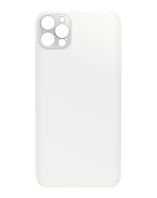 Tapa trasera de vidrio con agujero de cámara más grande para iPhone 12 Pro en Guatemala.