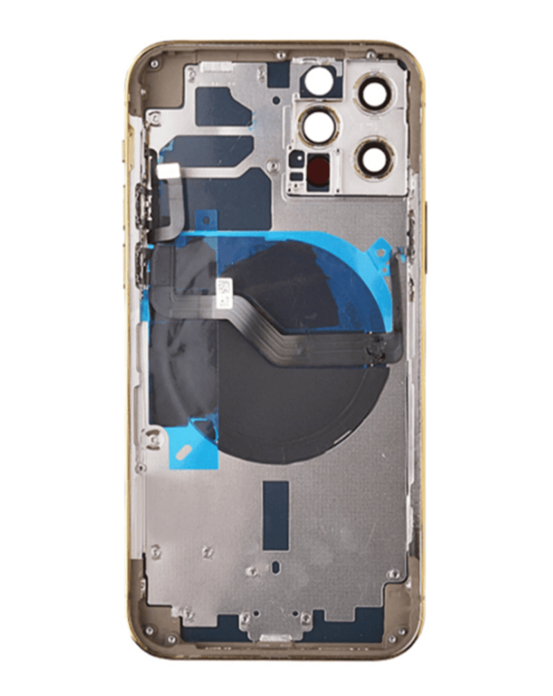Compra la tapa trasera con componentes preinstalados para iPhone 12 Pro en Guatemala al mejor precio.