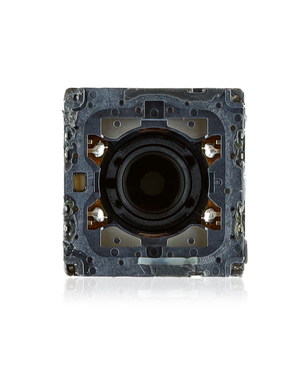 Reparación de motor de cámara telefoto trasera para iPhone 12 Pro en Guatemala.
