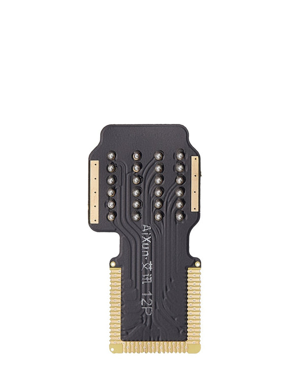 Encuentra el cable flex de cámara trasera gran angular para iPhone 12 Pro en Guatemala con el mejor precio en reparaciones de dispositivos Apple.