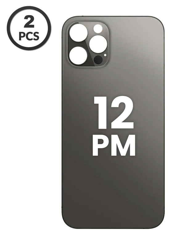 Encuentra tapas traseras con orificio para cámara más grande para iPhone 12 Pro Max en Guatemala.