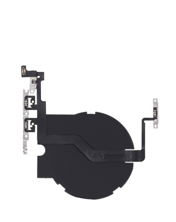 Compra el chip de carga NFC wireless con cable flex para iPhone 12 Pro Max en Guatemala, ideal para reparaciones de dispositivos Apple.