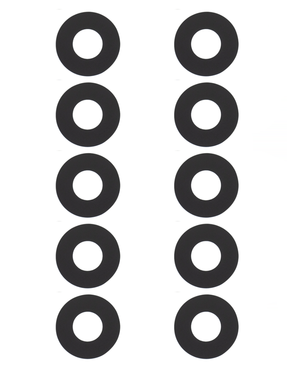 Compra un pack premium de 10 lentes de cámara con cinta adhesiva para iPhone 13/13 Mini en Guatemala, ideal para reparaciones en mayoristas y talleres especializados.