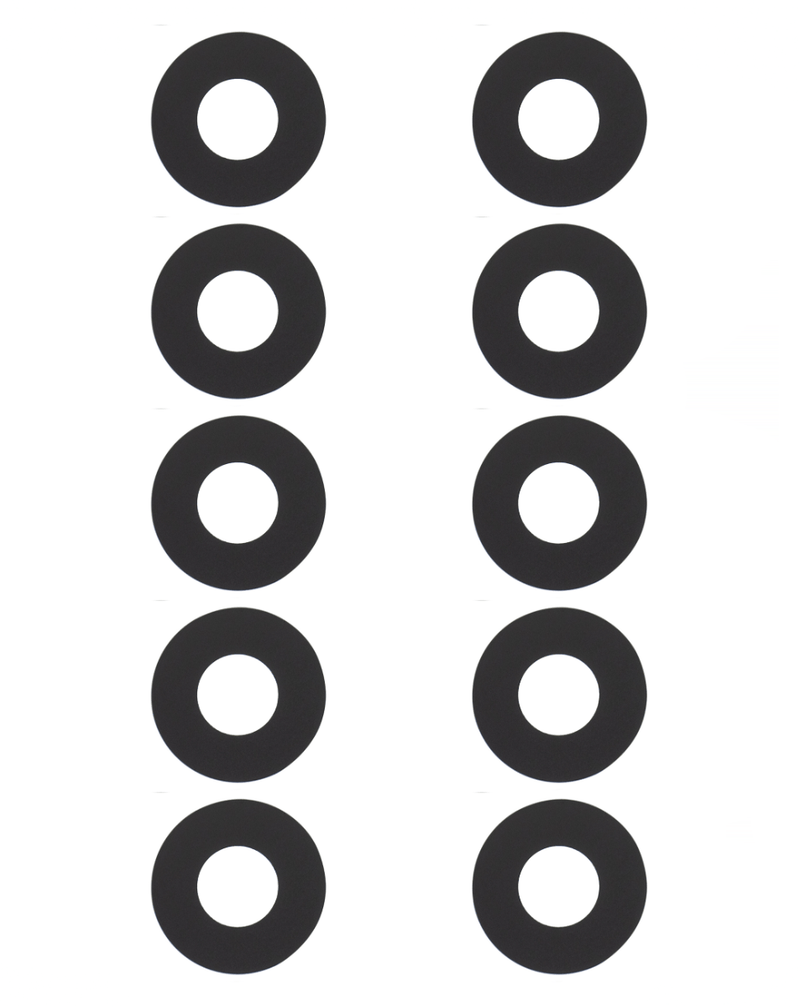 Compra un pack premium de 10 lentes de cámara con cinta adhesiva para iPhone 13/13 Mini en Guatemala, ideal para reparaciones en mayoristas y talleres especializados.