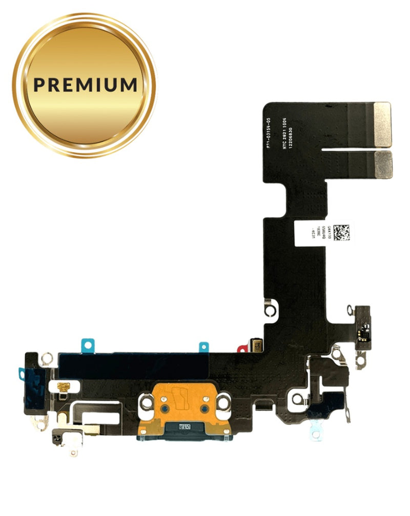 Reparación de puerto de carga con cable flex para iPhone 13 en Guatemala, disponible en color Alpine Green.