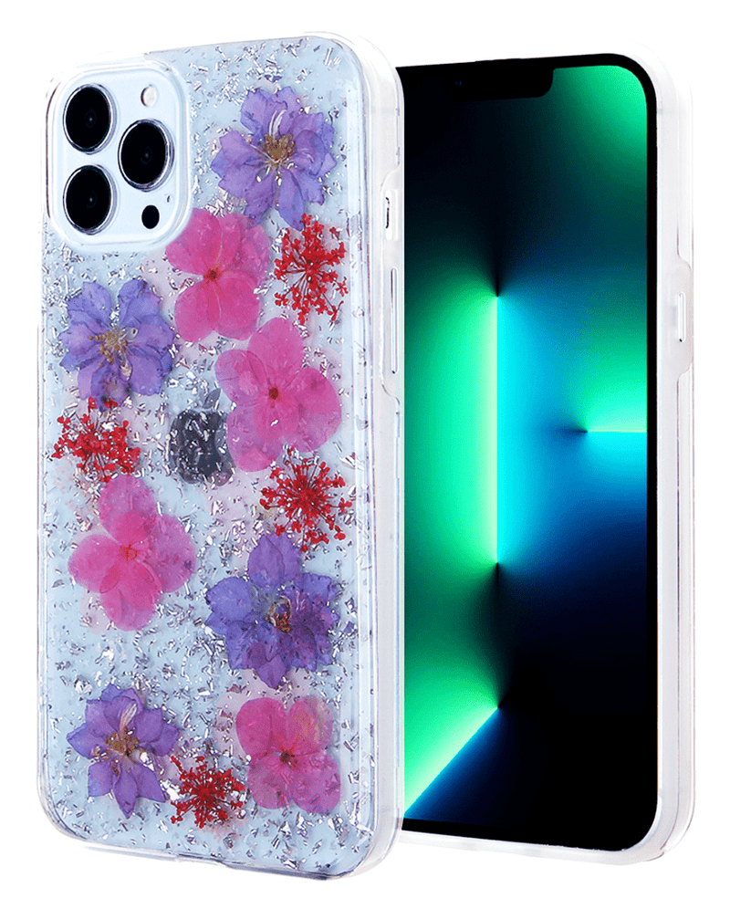 Encuentra la mejor Funda Real Flower Estilo 8 para tu iPhone 13 Pro en Guatemala.