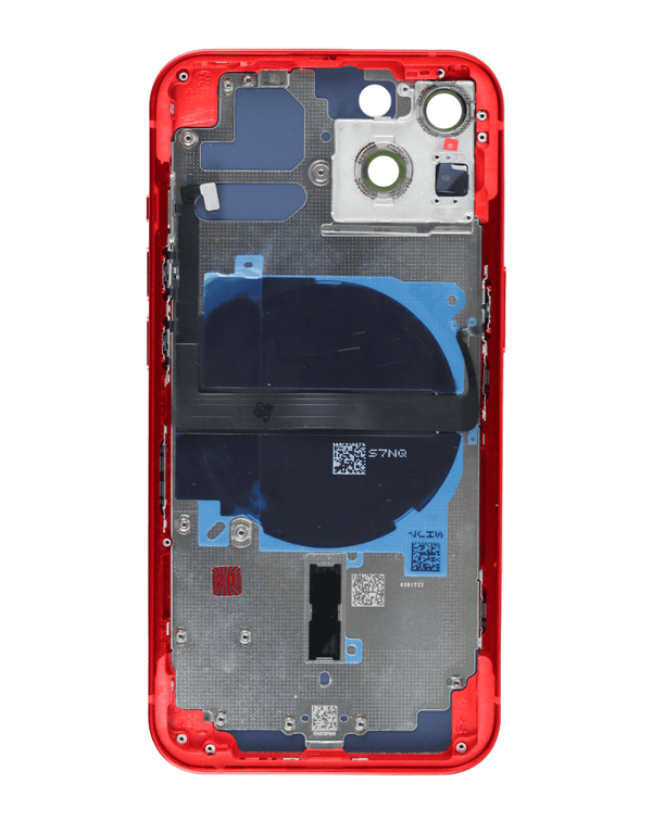 Compra la tapa trasera con componentes pequeños preinstalados para iPhone 13 en Guatemala en nuestro taller especializado en reparaciones de dispositivos móviles.