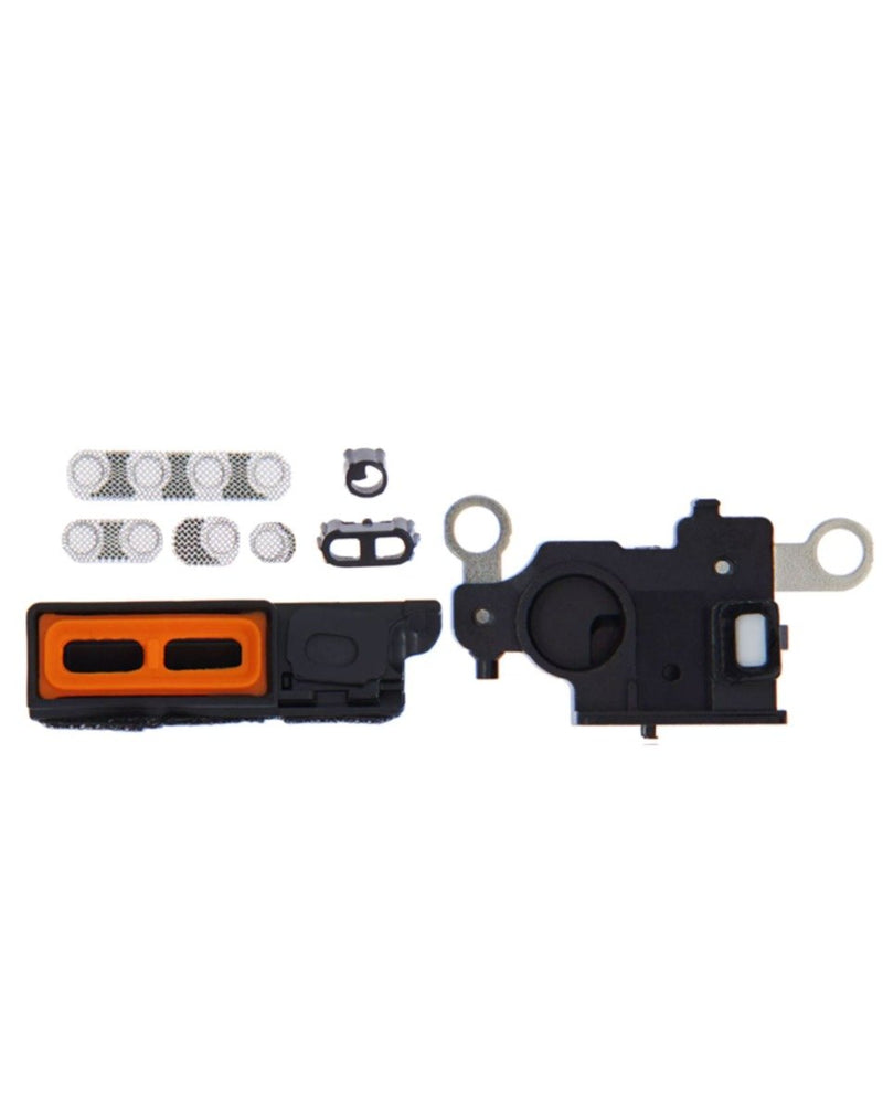 Malla altavoz/micrófono de color blanco para iPhone 13 en Guatemala, ideal para tu reparación en talleres de confianza y con servicio mayorista disponible.