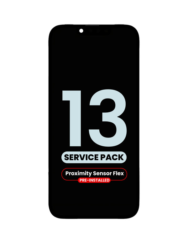 Reparación de pantalla de iPhone 13 con sensor de proximidad en Guatemala.