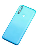 Tapa trasera para Motorola Moto G8 Power Lite (XT2055 / 2020) (Azul Artico)