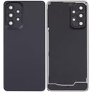 Tapa trasera negra para Samsung Galaxy A33 5G (SM-A336B) con lente de cámara, repuesto de reparación.