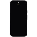 Pantalla OLED refurbished Google Pixel 9a Obsidian con marco y sensor de huella, lista para reparación.