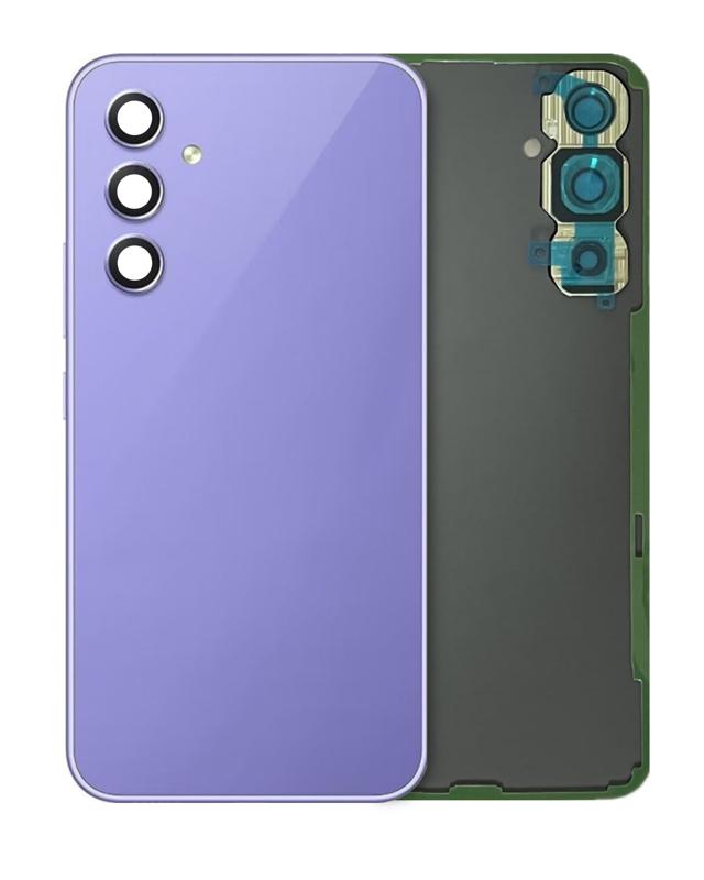 Tapa trasera con lente de camara para Samsung Galaxy A54 5G original (Violeta)