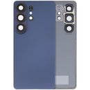 Tapa trasera de vidrio violeta cobalto para Samsung Galaxy S26 Ultra con lente de cámara, repuesto.