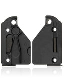 Cubierta de la bisagra de pantalla izquierda y derecha para MacBook Pro 15" con Touch Bar (A1707 / finales de 2016 / mediados de 2017)