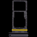 Bandeja SIM dual premium para Samsung Galaxy A17 4G en Guatemala, disponible en color negro con garantía.