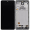 Pantalla OLED para Samsung A72 con marco (Awesome Black)