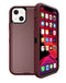 Encuentra la mejor funda robusta para iPhone 13 Mini en Guatemala con los colores MAROON & BLACK en SlowBack, distribuidor mayorista de accesorios y cases.