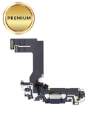 Encuentra en Guatemala el cable flex y puerto de carga premium para iPhone 13 Mini en color Midnight.